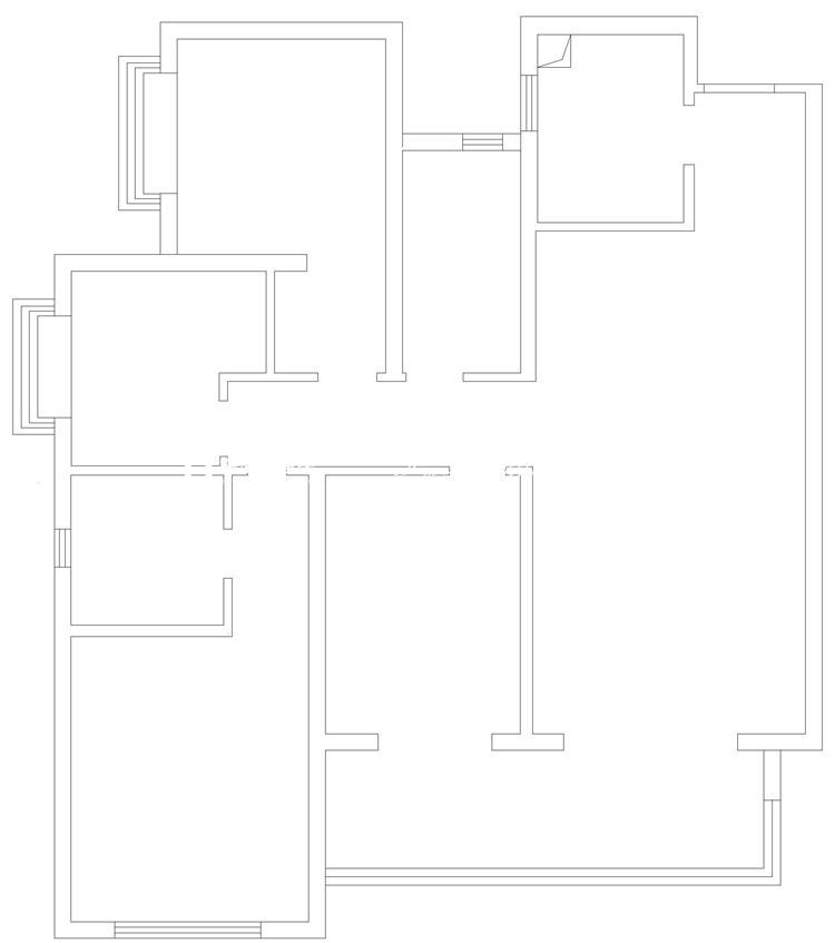 户型图吾悦华府 113㎡ 现代风格 生活家家居