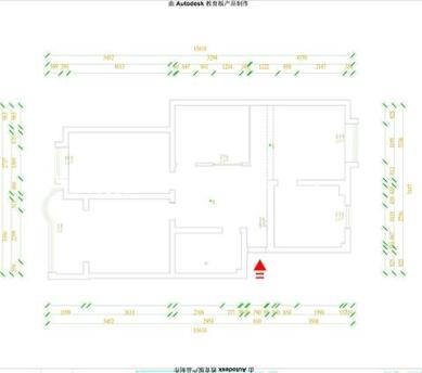 户型图三室法式装修实景案例