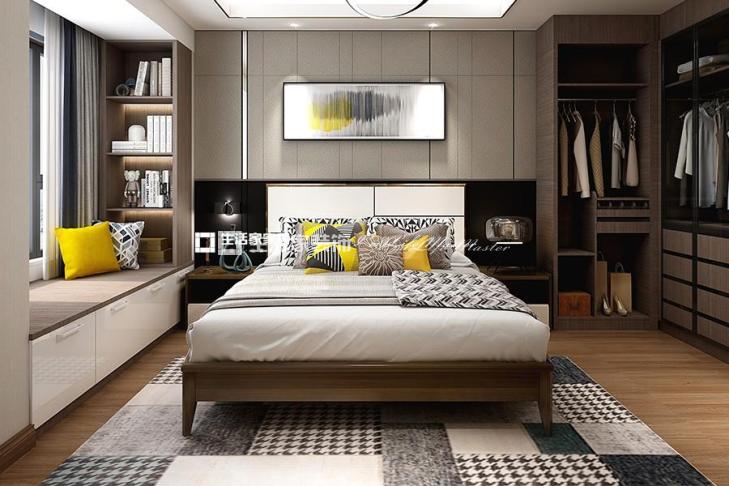 飘窗现代简约风  西安 室内设计  装修