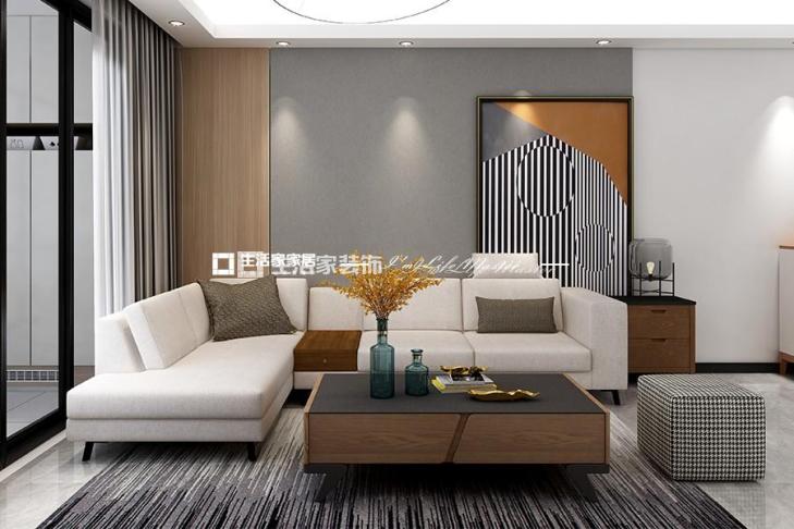 吊顶现代简约风  西安 室内设计  装修