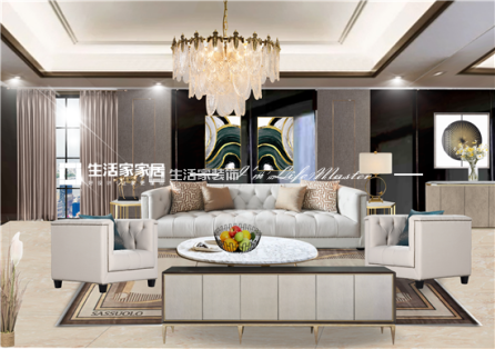 吊顶美式风格、全屋、定制