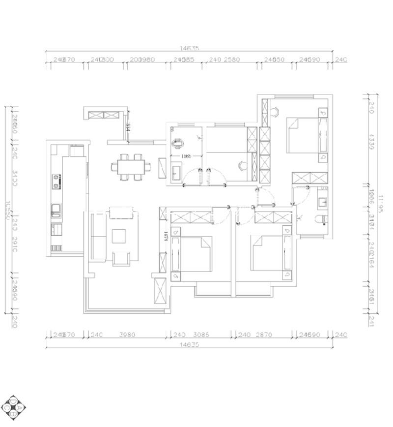 户型图上河湾户型图 上河湾效果图 上河湾装修设计