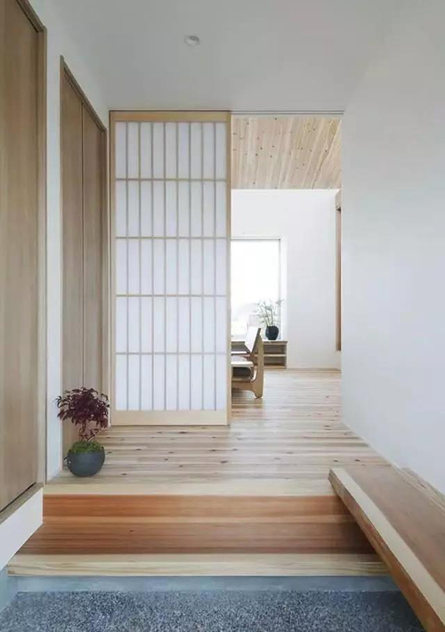 房屋装修 推拉门隔断效果图