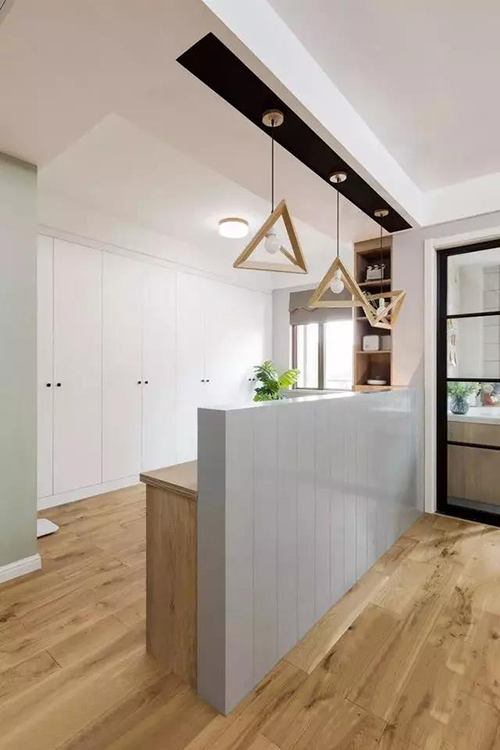 房屋装修 柜子隔断效果图