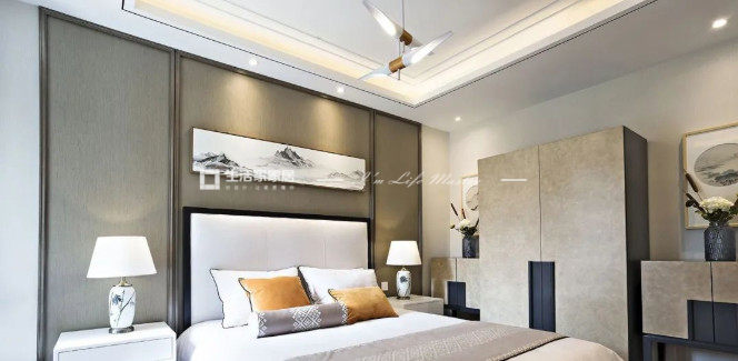 新中式风格家装卧室
