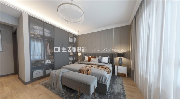 储物柜银苑小区 220㎡ 现代风格 生活家家居