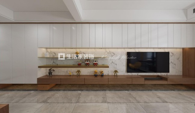 榻榻米马尾东江欣居 85m² 现代简约风格