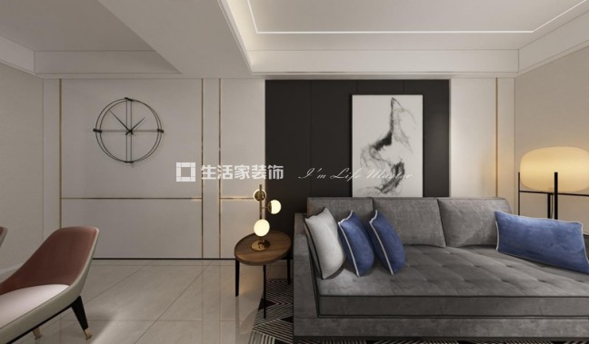 榻榻米禹州金辉里 83m² 现代简约风格