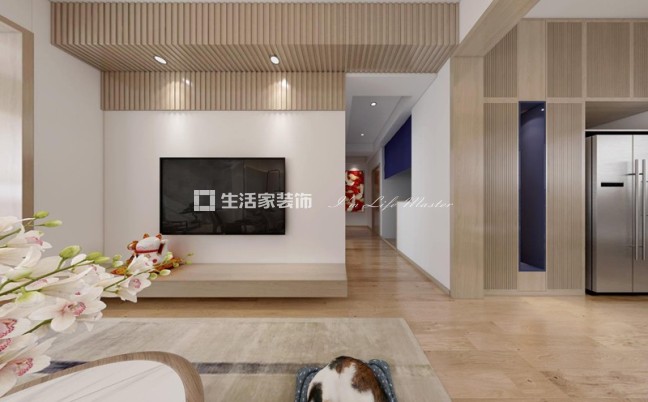 榻榻米马尾东江欣居 85m² 日式风格