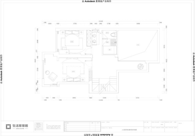 户型图花好月圆 180m² 现代简约风格
