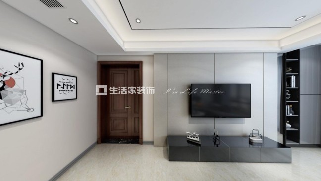 吊顶福清中联名城 95m² 现代风格