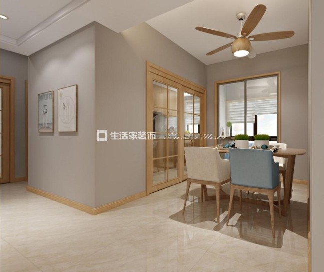 榻榻米福清中联天城110m² 北欧风格