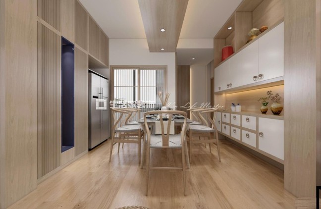 吊顶马尾东江欣居 85m² 日式风格