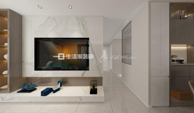 榻榻米禹州金辉里 83m² 现代简约风格