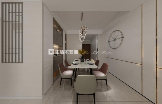 储物柜禹州金辉里 83m² 现代简约风格