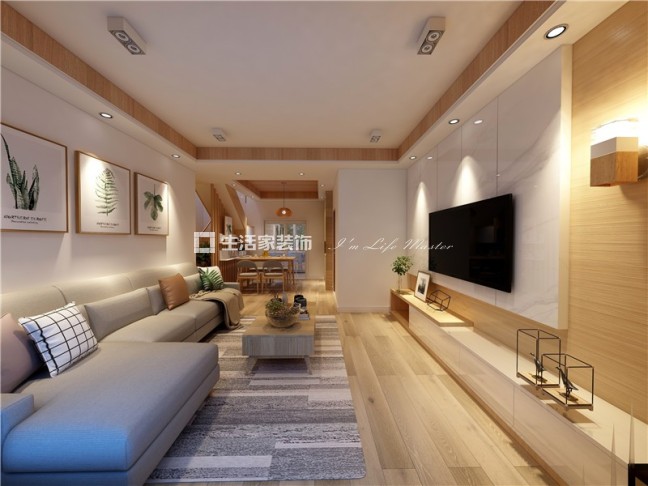 电视墙北岭颐园户型图 北岭颐园效果图 北岭颐园装修设计