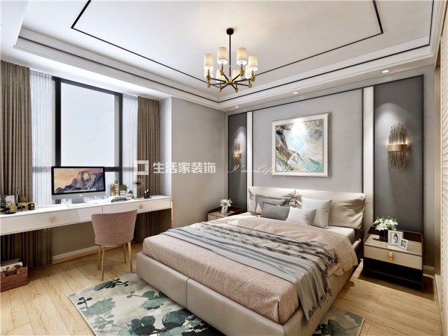 飘窗南山府邸户型图 南山府邸效果图 南山府邸装修设计