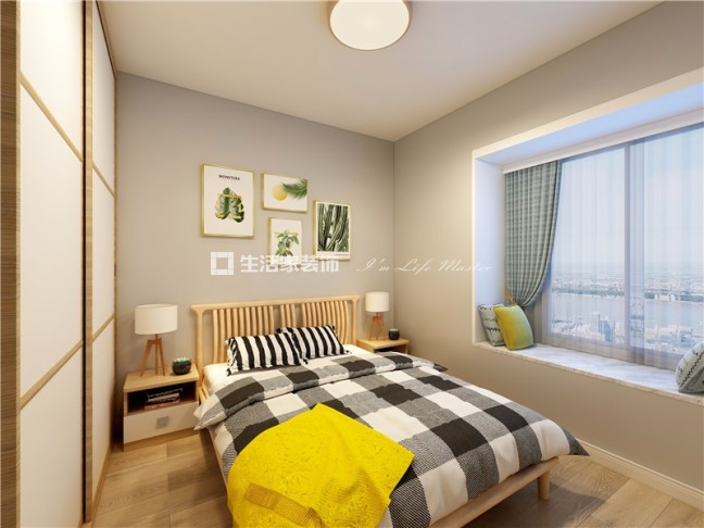 儿童房北岭颐园户型图 北岭颐园效果图 北岭颐园装修设计