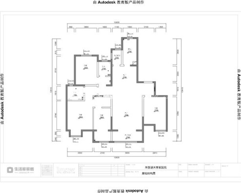 户型图现代北欧