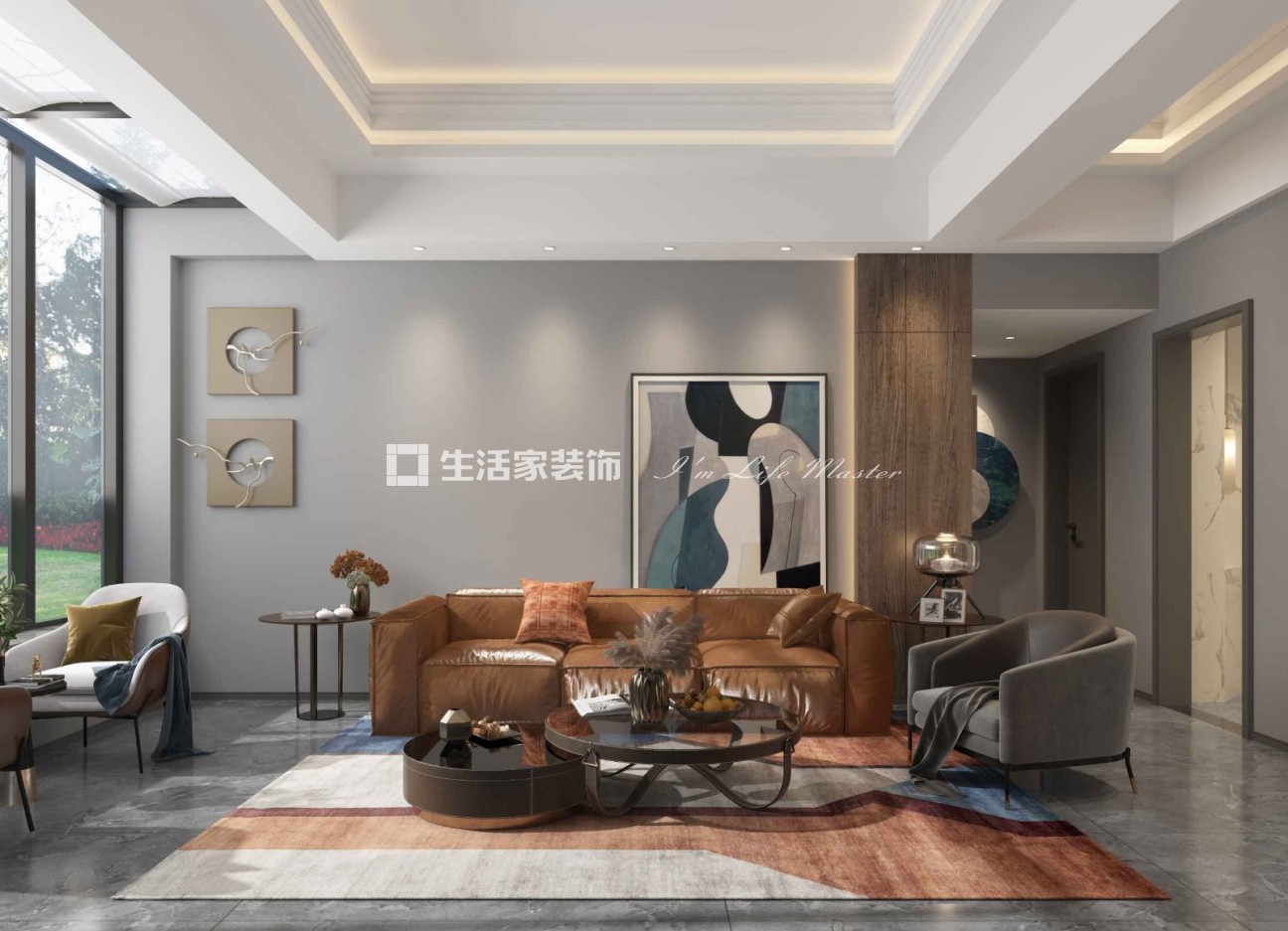 吊顶130m² 混搭
