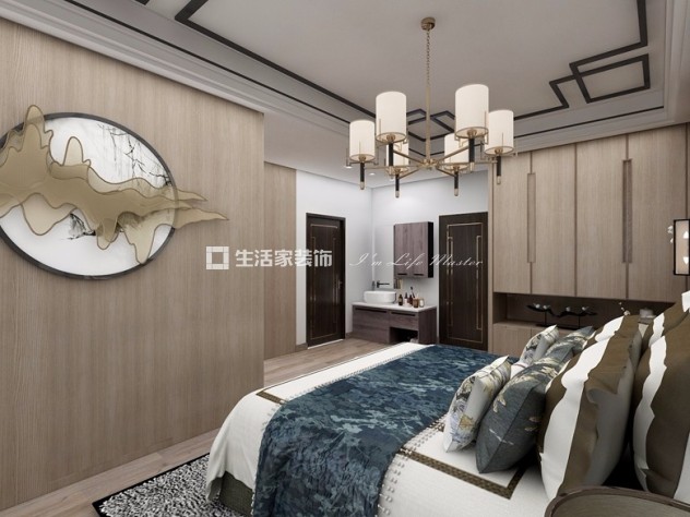 榻榻米贵阳首开紫君-现代中式风格-230㎡-车帅