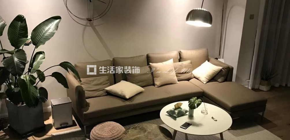 电视墙145㎡别墅北欧装修实景案例