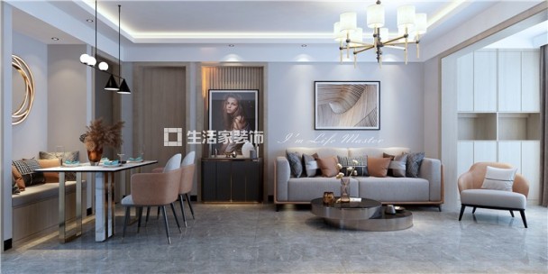 榻榻米银海泊岸 115㎡  现代简约 生活家家居