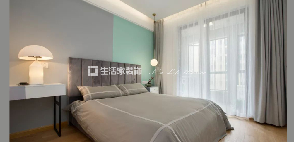 榻榻米115平三室现代装修实景案例