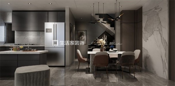 榻榻米雍景湾 127㎡ 现代混搭 生活家家居