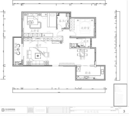 户型图现代北欧