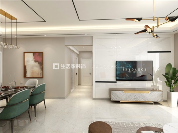 榻榻米海伦国际 125m²  现代风格 生活家家居