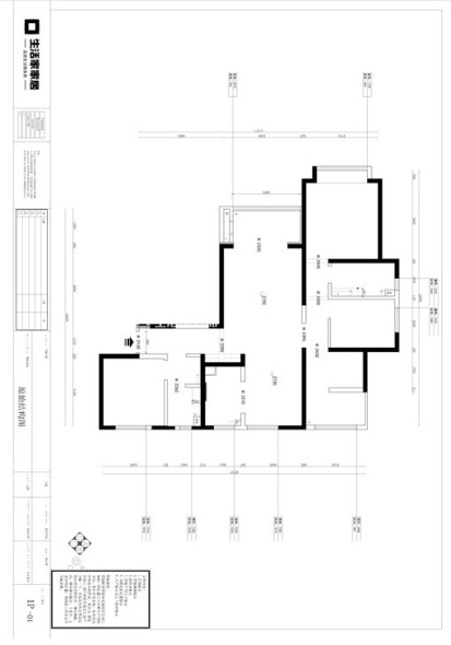 户型图新中式风格 家装设计 室内装修