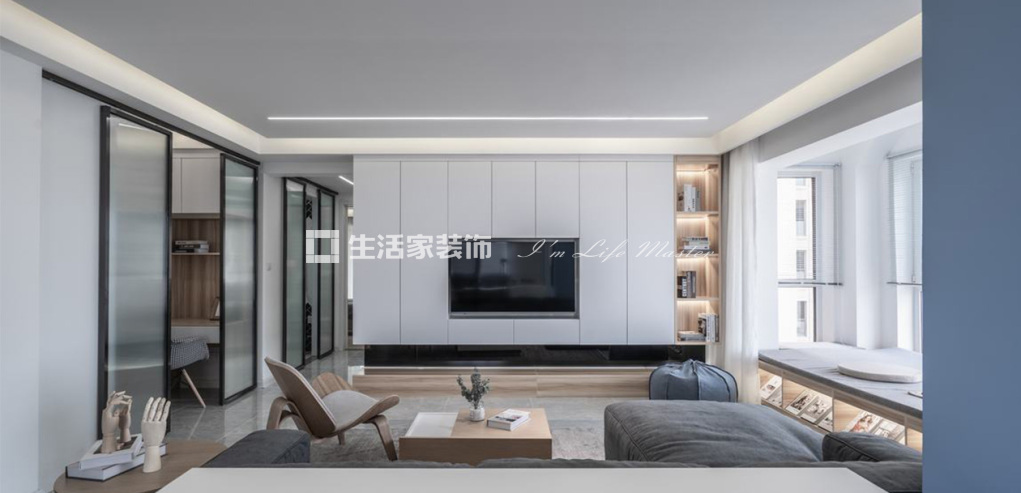 榻榻米现在轻奢装修案例