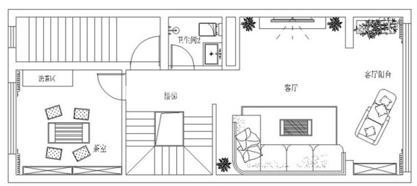 户型图万辉星城  220㎡ 现代极简 生活家家居