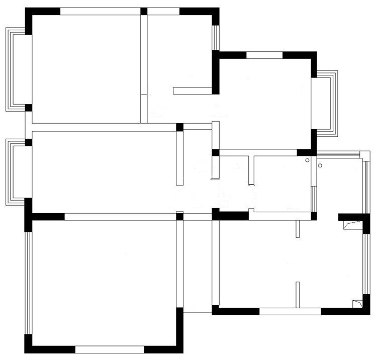 現(xiàn)代戶(hù)型圖裝修效果圖