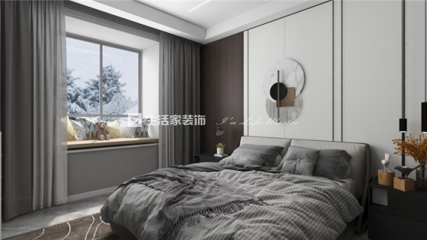 飘窗艺术家园 167㎡  现代简约 生活家家居