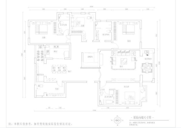 户型图新中式风格