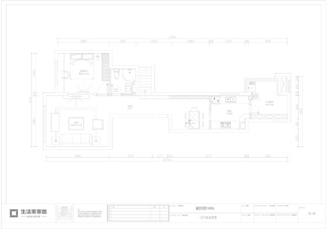 户型图福清融侨•观邸130m² 复式  现代轻奢风格