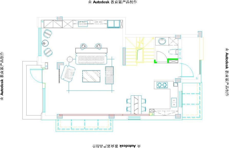 户型图现代风格  新房装修