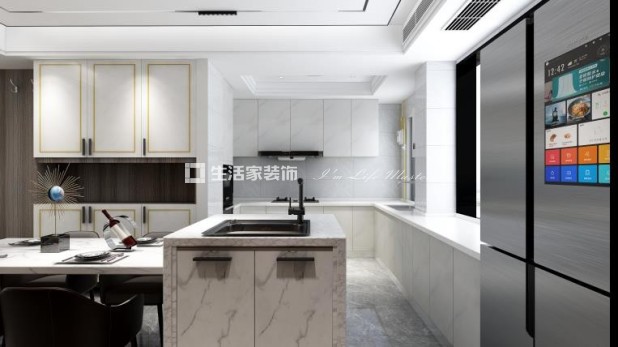 电视墙铁建花语城  现代风格