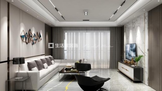 吊顶铁建花语城  现代风格