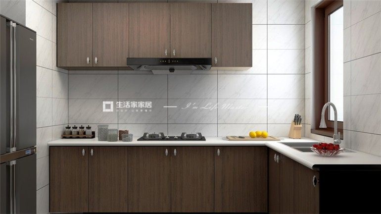 新中式厨房装修效果图