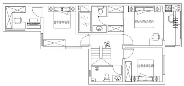 户型图白麓城  100m²  现代简约 生活家家居