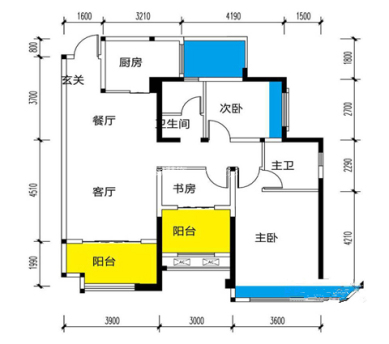 户型图现代风格装修实景案例