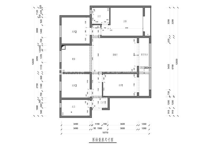 輕奢戶型圖裝修效果圖