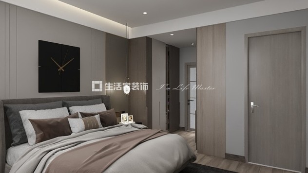 电视墙贵阳美的国宾府-130㎡-现代-张杨圣