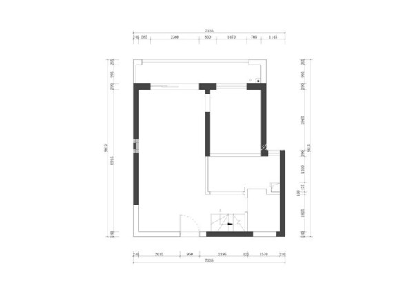 户型图中航城 150㎡ 现代风格 生活家家居