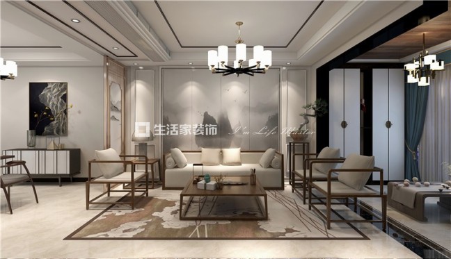 吊顶天骄城户型图 天骄城效果图 天骄城装修设计
