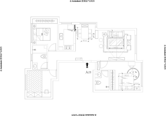 户型图稳重派，仪式感