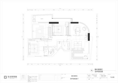 户型图海润滨江B区152m² 复式 现代风格